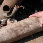 Bombele au fost predate de un bărbat unui centru de colectare a fierului vechi / Sursa foto: bzi.ro