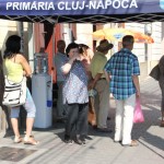 Primăria Cluj a instalat corturi de asistență în caz de caniculă