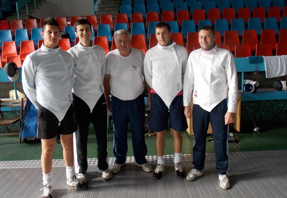 Echipa de spadă a României