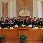 Secvență de la deschiderea anului universitar la „Babeș-Bolyai”