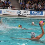 Două meciuri,   două înfrângeri este bilanţul poloiştilor de la CSM Oradea la prima prezenţă în grupele Ligii Campionilor