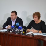 Foto: Managerul Petru Șușca și director medical Monica Costin