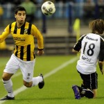 Giorgi Chanturia (foto,   în galben-negru) este un transfer pasager la CFR Cluj,   fotbalistul urmând să joace doar 4 luni la echipa antrenată de Vasile Miriuţă