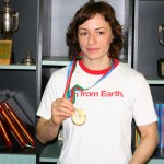 Până să câştige a patra medalie europeană de bronz luptatoarea Ana Maria Pavăl a suferit o intervenţie chirurgicală,   a trebuit să slăbească 9 kilograme şi s-a antrenat cu lotul naţional de juniori / FOTO: Dan Bodea