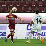 Ciprian Deac a marcat singurul gol al CFR-ului în înfrângerea,   scor 1-2,   în faţa Săgeţii din Năvodari / FOTO: Dan Bodea