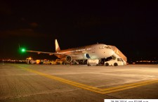 Aeronava Vueling a fost prima care a folosit parcarea Apron 4