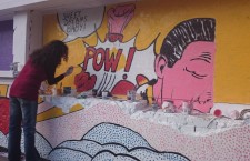 Voluntarii cluburilor Impact au colorat pereţii Depozitului de Filme