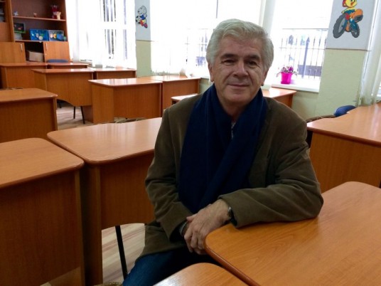 Profesorul Ionel Gomboş/Foto: Cristina Beligăr