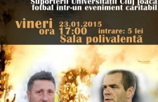 Solidaritate prin sport. Suporterii „U” Cluj joacă fotbal pentru sprjinirea familiilor victimelor accidentului aviatic