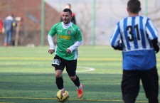 Daniel Stana (foto,   la minge) a marcat golul egalizator al vișiniilor,   în amicalul dintre CFR și Sănătatea Cluj (scor 1-1) / Foto: Dan Bodea