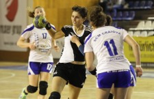 Florina Chintoan a marcat 7 goluri în victoria echipei "U" Alexandrion,   la SCM Craiova,   scor 29-26 / Foto: Dan Bodea