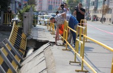 Lucrările la Podul Traian,   blocate de o contestație la licitația de execuție