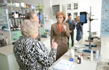 Principesa Margareta a vizitat fabrica Farmec