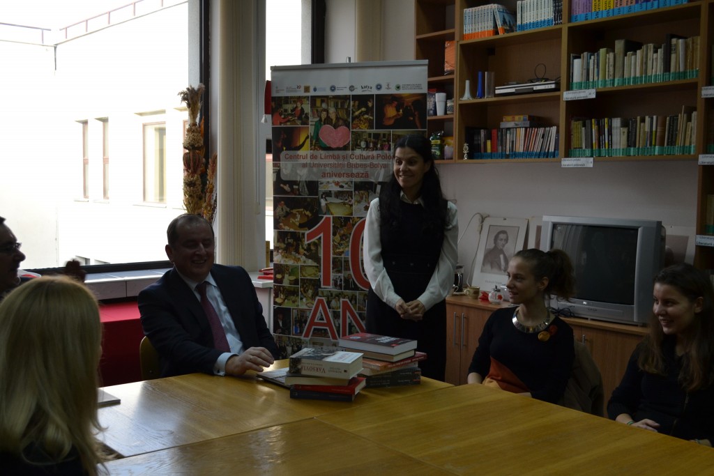 Centrul de Limbă și Cultura Poloneza primește vizita Ambasadorului Republicii Polone Marek Szczygieł la Cluj