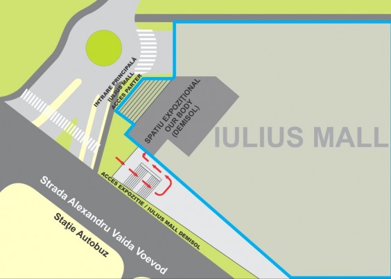 Harta Our Body - Iulius Mall Cluj