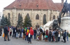 Miting de solidaritate la Cluj: „Xenofobia ucide omenia”