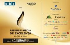 A XII-a ediție a Premiilor Media de Excelență va avea loc,   în  27 noiembrie,   la Opera Națională Română din Cluj-Napoca