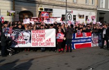 Miting cu peste 1000 de persoane,   la Cluj,   în sprijinul familiei Bodnariu