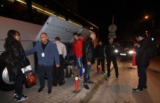 Jucătorii Spaniei au ajuns vineri seara la Cluj (Foto: Dan Bodea)