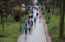 FOTO/ Cros pe treptele de la Cetățuie pentru cumpărarea unui taxi comunitar