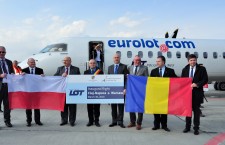 LOT Polish Airlines a inaugurat primul zbor care leagă Clujul de Polonia