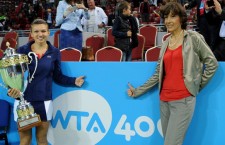 Clujeanca Virginia Ruzici (foto,   în xdreapta imaginii) este din 2008 managerul Simonaei Halep,   jucătoarea numărul 6 în clasamentul mondial WTA