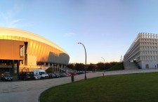 Curtea de Conturi vrea să închidă Cluj Arena,   din cauza datoriilor către administrația locală,   punând astfel,   în pericol disputarea meciului de tenis din Cupa Davis,   dintre România și Spania,   programat în luna iulie a acestui an / Foto: Dan Bodea