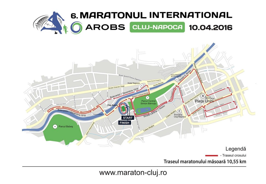 traseul maratonului