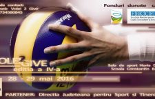 Voleibaliștii amatori sunt invitați să participe la cea de-a patra ediție a Turneului Volei 2 Give