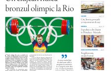 Nu ratați noul număr Transilvania Reporter: „Un clujean a ridicat bronzul olimpic la Rio”