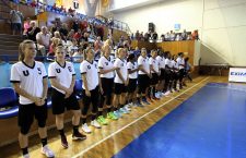 Echipa feminină de baschet Universitatea Cluj,   cea mai titrată din România,   cu 14 titluri în palmares,   este pregătită să triumfe din nou în competiţia internă,   după 24 de ani / Foto: Dan Bodea