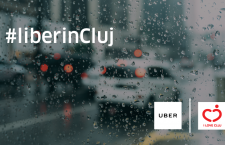 Efectele campaniei #liberincluj: curse Uber cu 50% mai ieftine în Cluj atunci când plouă