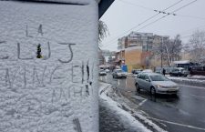 FOTO/ Cum arată prima zăpadă la Cluj