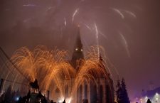 Sărbătoarea „Micii Uniri” închisă cu un foc de artificii spectaculos