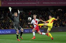 Claudiu Keșeru a ratat cele mai mari ocazii de gol ale României în meciul cu Danemarca (Foto: Dan Bodea)