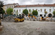 Latura de Vest a Pieţei Unirii va fi gata înainte de Zilele Clujului