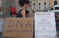 Acţiune anemică la Cluj pentru susţinerea DNA