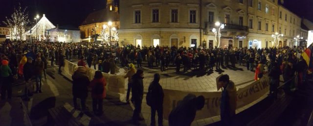 protest cluj