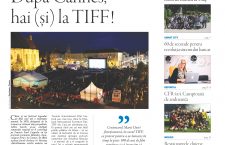 Nu rataţi noul număr Transilvania Reporter: După Cannes, hai (și) la TIFF!