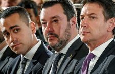 Luigi di Maio, Matteo Salvini și Giuseppe Conte