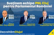 Mesajul liderilor PNL Cluj, Emil Boc, Alin Tișe și Daniel Buda pentru clujeni: “Proiectele majore ale județului nu le putem duce la bun sfârșit singuri. Avem nevoie de sprijin din partea viitorilor deputați și senatori”