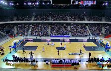 Primul meci al U-BT Cluj în Sala Polivalentă, cel cu Trabzonspor, a avut loc la numai două zile după primul meci oficial disputat în cea mai mare sală de sport din România, partida de handbal feminin, ”U” Cluj – Corona Brașov și a adunat peste 4000 de spectatori / Foto: Dan Bodea