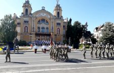 Ziua Drapelului Național, marcată la Cluj-Napoca printr-un ceremonial militar