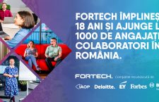 Fortech împlinește 18 ani și ajunge la 1000 de angajați și colaboratori în România