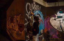 Primul perete legal pentru artă stradală din Cluj-Napoca, la podul Aurel Vlaicu