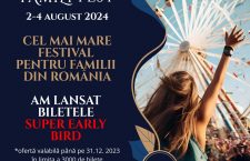 Cel mai mare festival pentru familii din România are loc, în august, la Cluj. Un star internațional vine, cu acest prilej, în România.