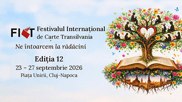 De la rădăcini la inteligență artificială: FICT 2026 aduce literatura în centrul Clujului